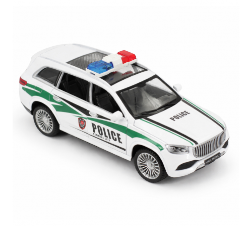 Радиоуправляемая металлическая полицейская машина Maybach GLS 1:22 - HCL-3605-WHITE