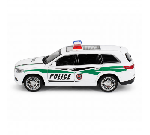 Радиоуправляемая металлическая полицейская машина Maybach GLS 1:22 - HCL-3605-WHITE