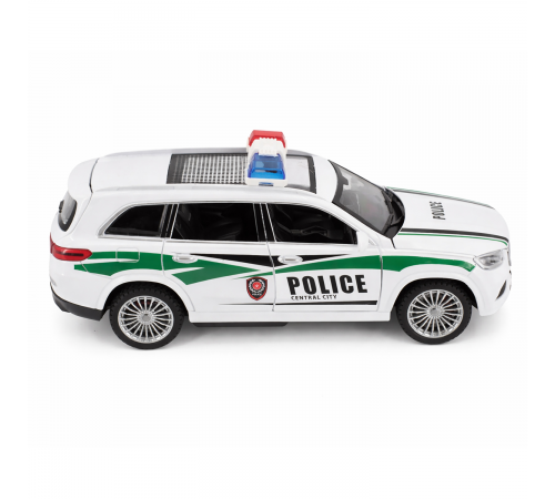 Радиоуправляемая металлическая полицейская машина Maybach GLS 1:22 - HCL-3605-WHITE