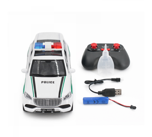 Радиоуправляемая металлическая полицейская машина Maybach GLS 1:22 - HCL-3605-WHITE