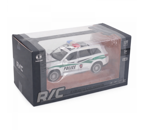 Радиоуправляемая металлическая полицейская машина Maybach GLS 1:22 - HCL-3605-WHITE