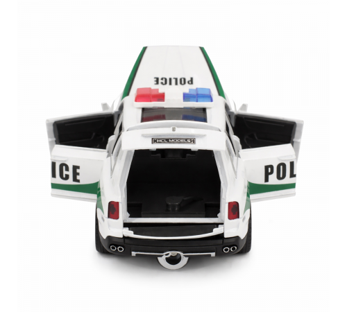 Радиоуправляемая металлическая полицейская машина Rolls-Royce Cullinan 1:22 - HCL-3606-WHITE