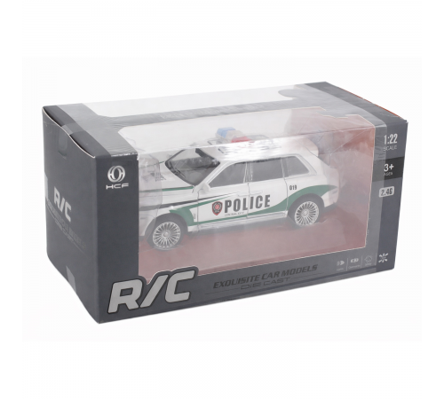 Радиоуправляемая металлическая полицейская машина Rolls-Royce Cullinan 1:22 - HCL-3606-WHITE