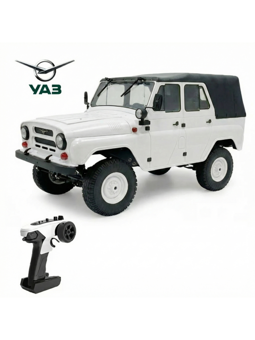 Радиоуправляемая машина УАЗ 469 белый 1:12 - WPLC94-WHITE