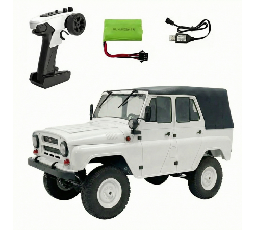 Радиоуправляемая машина УАЗ 469 белый 1:12 - WPLC94-WHITE