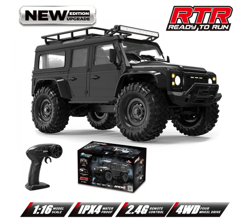 Радиоуправляемый краулер HB Defender (32 см, 4WD, 1:16) - HB-R1608