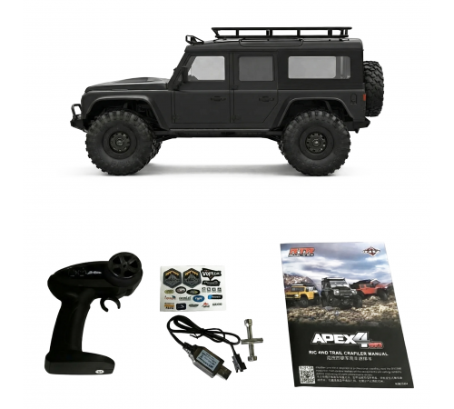 Радиоуправляемый краулер HB Defender (32 см, 4WD, 1:16) - HB-R1608