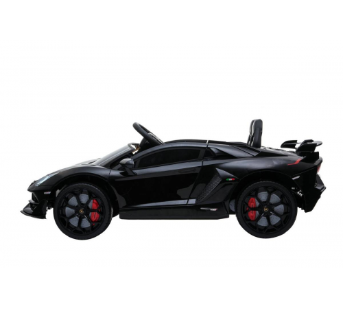 Детский электромобиль Lamborghini SVJ (черный, 12V) - HL328