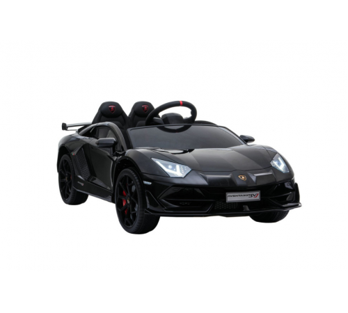 Детский электромобиль Lamborghini SVJ (черный, 12V) - HL328