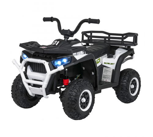 Детский электромобиль квадроцикл X-Robust (белый, 24V, 4WD, пульт, EVA) - XMX651-24V-4WD-WHITE