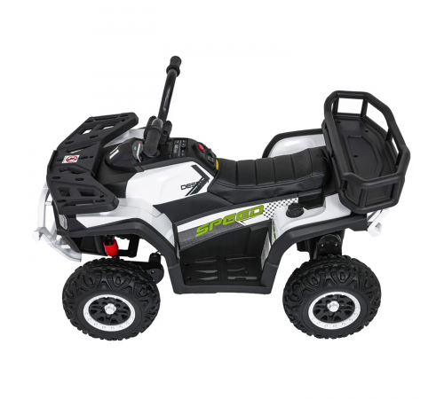 Детский электромобиль квадроцикл X-Robust (белый, 24V, 4WD, пульт, EVA) - XMX651-24V-4WD-WHITE