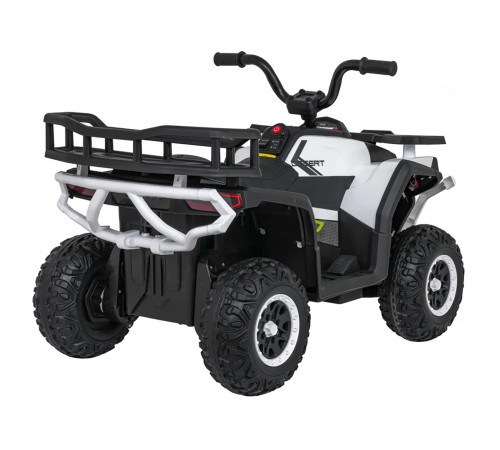 Детский электромобиль квадроцикл X-Robust (белый, 24V, 4WD, пульт, EVA) - XMX651-24V-4WD-WHITE