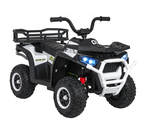 Детский электромобиль квадроцикл X-Robust (белый, 24V, 4WD, пульт, EVA) - XMX651-24V-4WD-WHITE