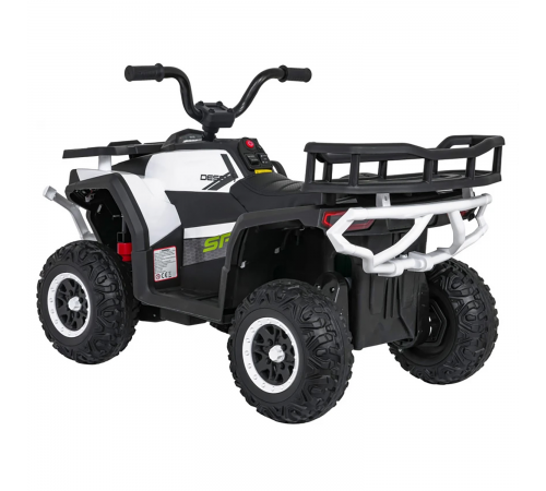 Детский электромобиль квадроцикл X-Robust (белый, 24V, 4WD, пульт, EVA) - XMX651-24V-4WD-WHITE