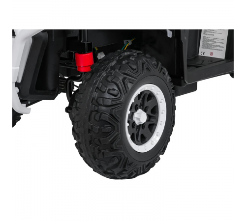 Детский электромобиль квадроцикл X-Robust (белый, 24V, 4WD, пульт, EVA) - XMX651-24V-4WD-WHITE