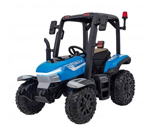 Детский электромобиль трактор с прицепом (синий, EVA, 4WD, пульт, 24V) - BLT-206C-4WD-24V-BLUE