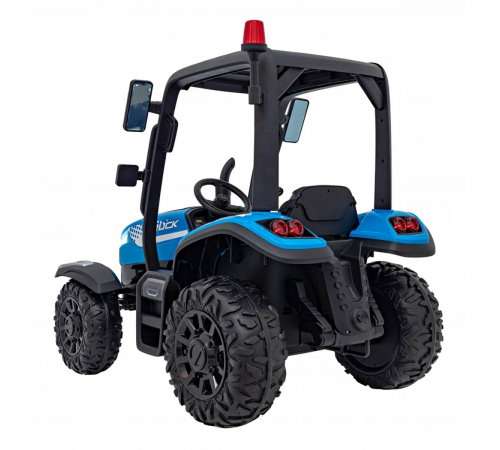 Детский электромобиль трактор с прицепом (синий, EVA, 4WD, пульт, 24V) - BLT-206C-4WD-24V-BLUE