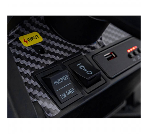 Детский электромобиль трактор с прицепом (синий, EVA, 4WD, пульт, 24V) - BLT-206C-4WD-24V-BLUE