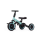 Детский беговел-велосипед 6в1 с родительской ручкой, зеленый с рисунком - TR008-CYAN-PAINT