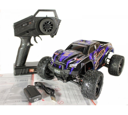 Радиоуправляемый монстр Remo Hobby RH1631 V2.0 4WD RTR масштаб 1:16 2.4G - RH1631V2-BLUE