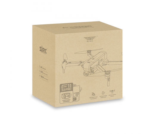 Квадрокоптер SJRC F11 S3 PRO 3-AXIS 4K EIS 5G 10KM GPS