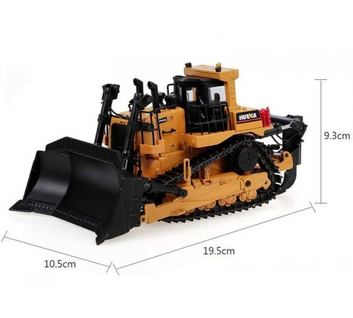 Металлический гусеничный бульдозер HuiNa Toys 1:50 - HN1700