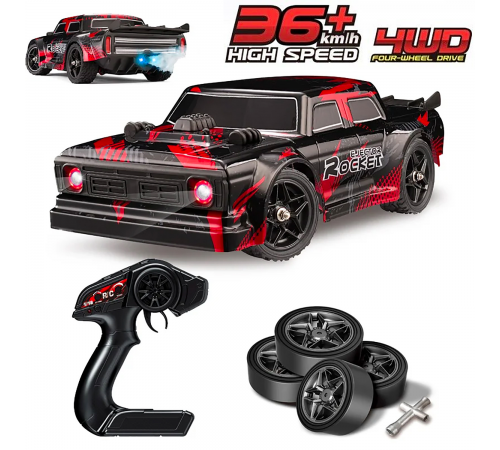 Радиоуправляемая машина для дрифта EROCKET (31 см, ПАР, LED, 4WD, 1:16) - HS16351