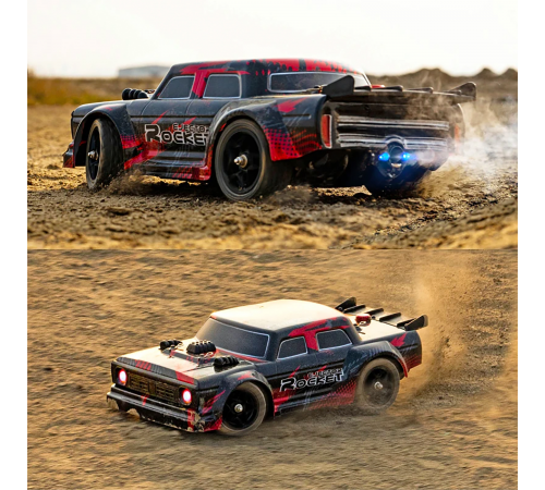 Радиоуправляемая машина для дрифта EROCKET (31 см, ПАР, LED, 4WD, 1:16) - HS16351