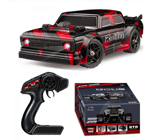 Радиоуправляемая машина для дрифта EROCKET (31 см, ПАР, LED, 4WD, 1:16) - HS16351