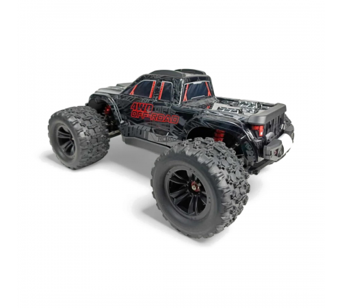Радиоуправляемый монстр MJX Hyper Go Brushless 4WD 2.4G LED 1:10 - MJX-10208-V1-BLACK