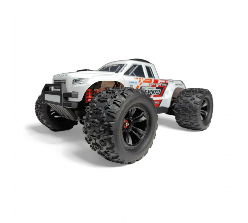 Радиоуправляемый монстр MJX Hyper Go Brushless 4WD 2.4G LED 1:10 - MJX-10208-V1-WHITE