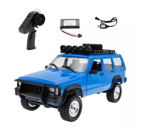 Радиоуправляемый внедорожник JEEP Cherokee 4WD 1:12 - MN-78-BLUE