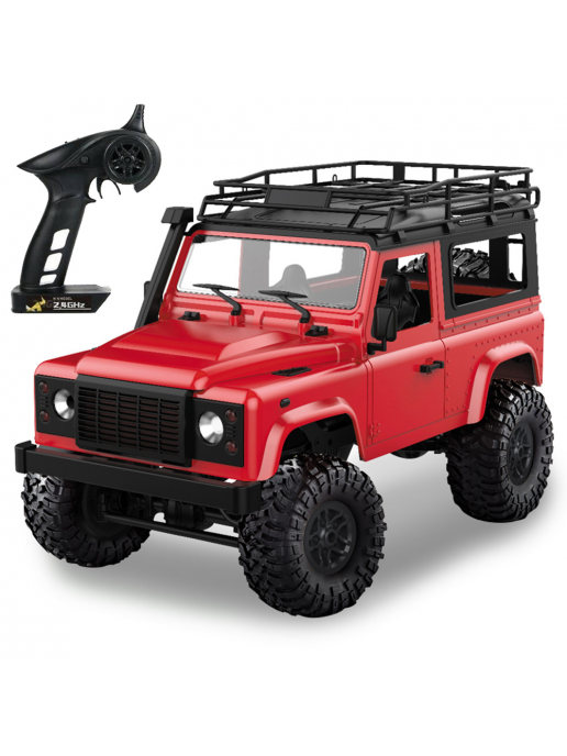 Радиоуправляемый внедорожник Land Rover Defender 4WD 1:12 - MN-90-RED