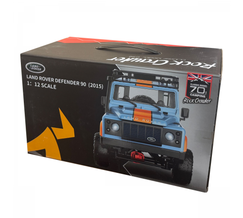 Радиоуправляемый внедорожник Land Rover Defender 4WD 1:12 - MN-90-YELLOW