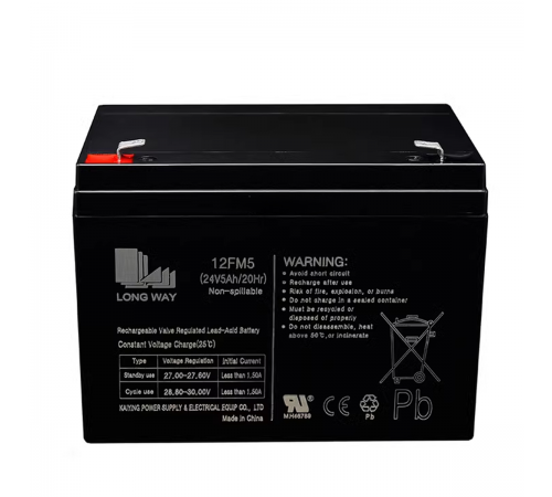 Аккумулятор Long Way 24V5Ah/20Hr - LW-12FM5