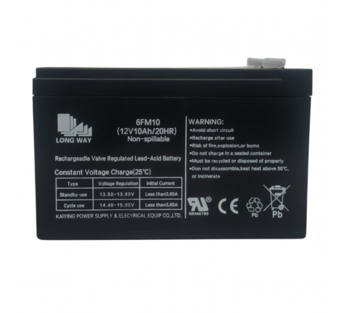 Аккумулятор Long Way 12V10Ah/20Hr - LW-6FM10