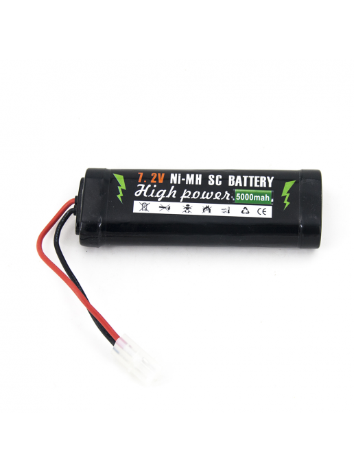 Аккумулятор Ni-Mh 7.2V 5000 mAh (разъем Tamiya) - HJ-5000-72