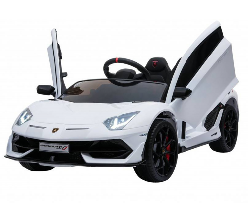 Детский электромобиль Lamborghini SVJ 12V - WHITE - HL328