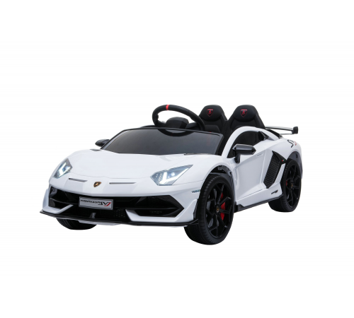 Детский электромобиль Lamborghini SVJ 12V - WHITE - HL328