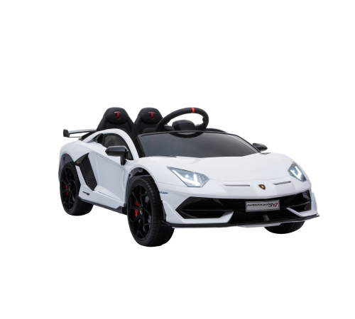 Детский электромобиль Lamborghini SVJ 12V - WHITE - HL328