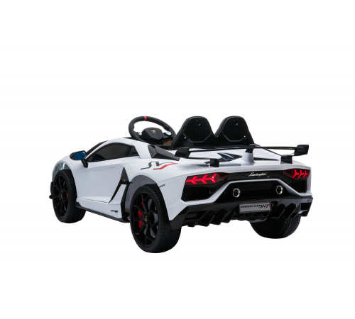 Детский электромобиль Lamborghini SVJ 12V - WHITE - HL328
