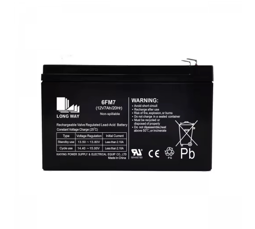 Аккумулятор Long Way 12V7Ah/20Hr - LW-6FM7