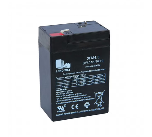Аккумулятор Long Way 6V4.5Ah/20Hr - LW-3FM4.5