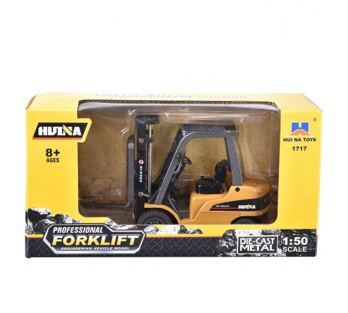 Металлический вилочный погрузчик HuiNa Toys 1:50 - HN1717