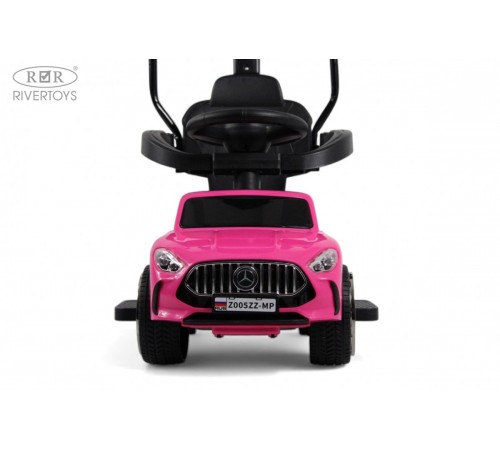 Детский толокар-каталка с козырьком Merc Z005ZZ-MP розовый