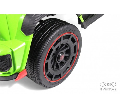 Детский двухместный электромобиль BRABUS MAXI Z888ZZ зеленый