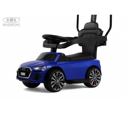 Детский толокар-каталка с козырьком AUDI Z005ZZ-AP синий