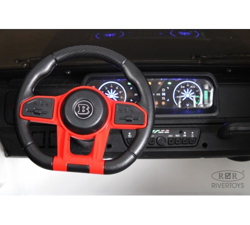 Детский двухместный электромобиль BRABUS MAXI Z888ZZ белый