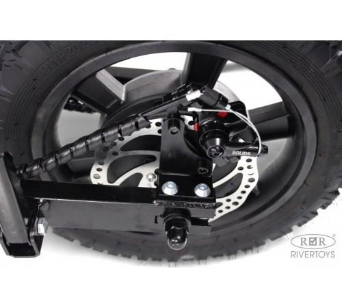 Детский электромотоцикл E777KX синий