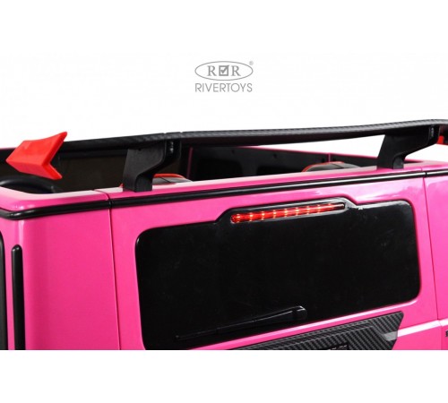 Детский двухместный электромобиль BRABUS MAXI Z888ZZ розовый